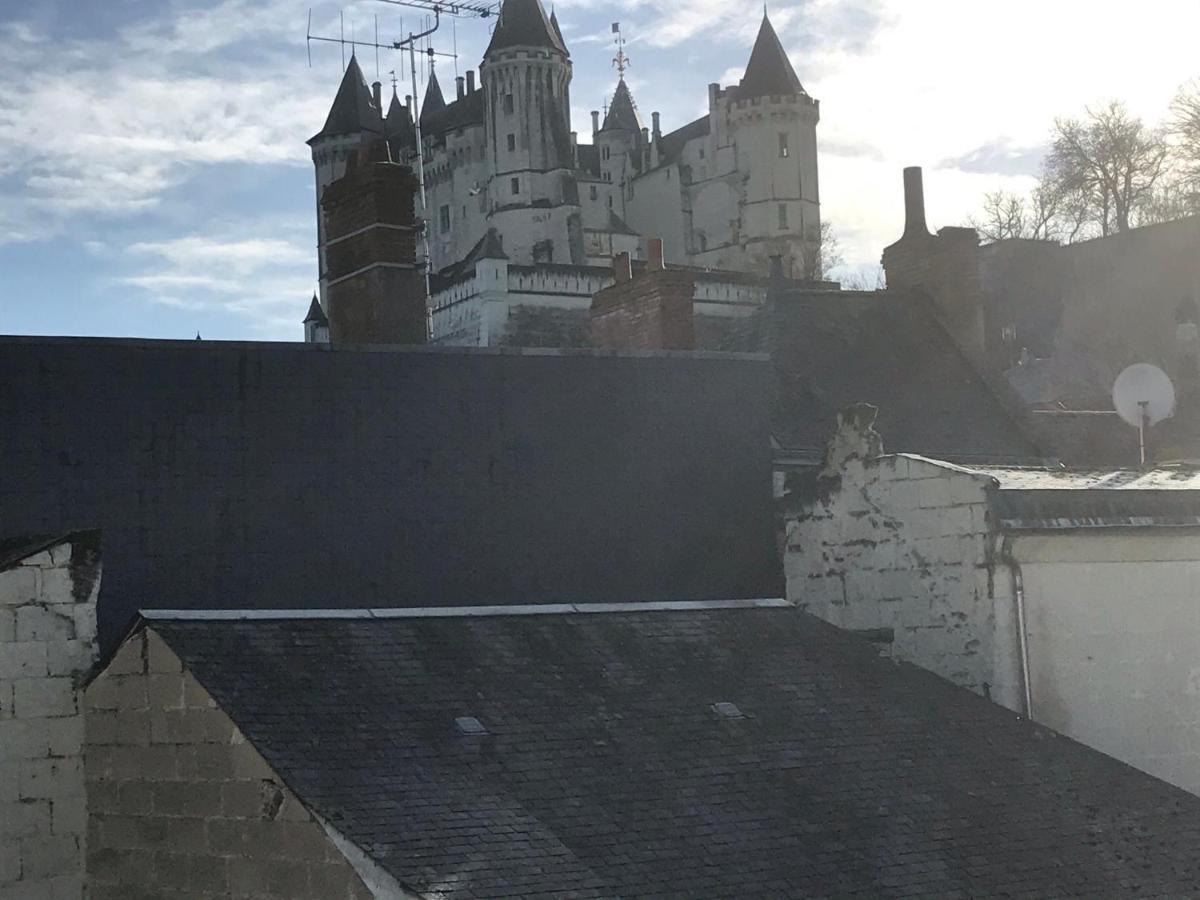 Jolie Maison Tuffeau Centre De Saumur Avec Local Velos ソミュール エクステリア 写真
